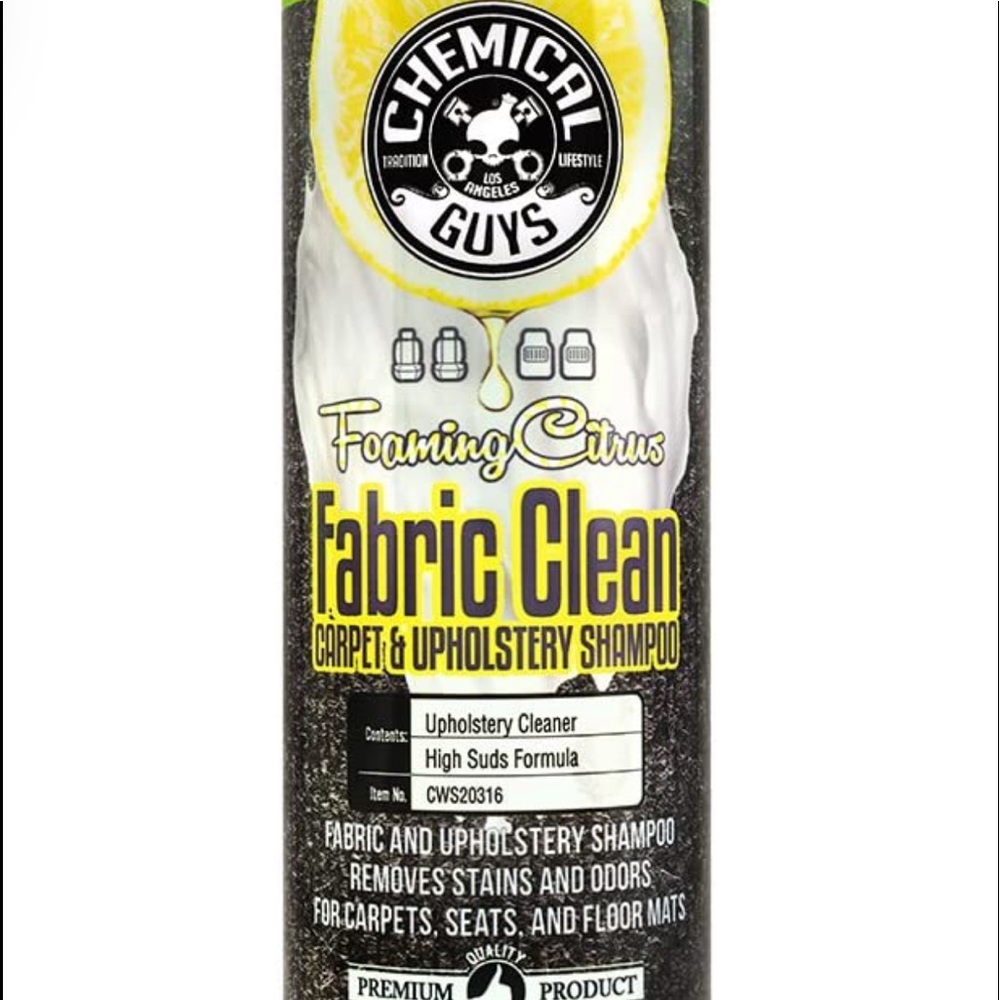 Chemical Guys Foaming Fabric Clean Carpet